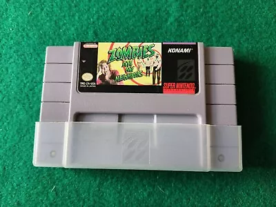 Zombies Ate My Neighbors SNES Super Nintendo Authentic Game Cart ONLY - TESTED • $34.99