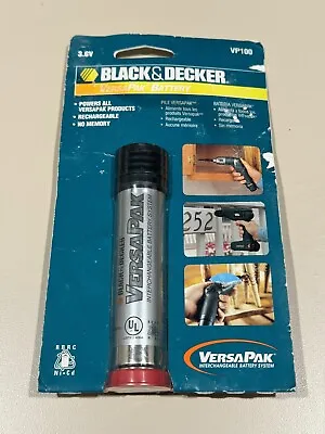 NEW Sealed Genuine Black & Decker VersaPak VP100 -3.6 Volt Battery • $27.77