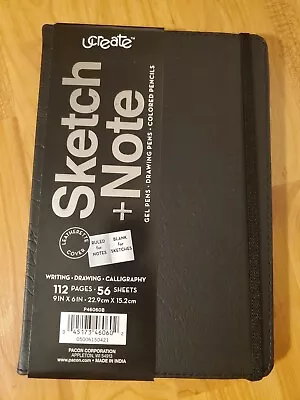 U-Create Sketch Book Premium Drawing Paper And Ruled 9 X6  56 Sheets 112 Pages • $11.50