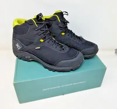 Haglofs Asics Observe Mid GTX GoreTex Mens Black Boots US Size 11 With Box • $65