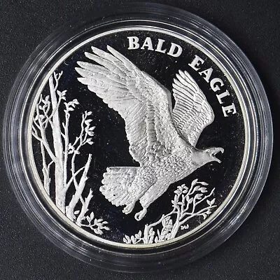 2003 Roosevelt National Wildlife System Bald Eagle Silver Medal - COINGIANTS- • $39.99