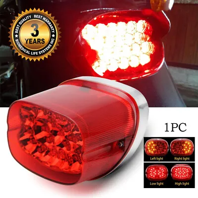 New LED Tail Light Turn Brake Lamp For Dyna Road King Fatboy Softail Sportster • $26.71