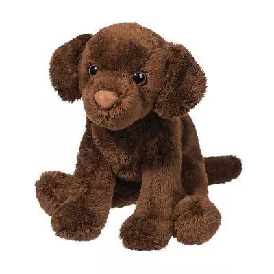 FINN The Plush CHOCOLATE LAB Dog Stuffed Animal - By Douglas Cuddle Toys - #1554 • $10.45