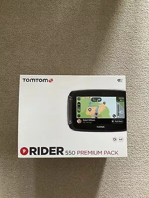 TomTom - Rider 550 - Premium Pack - With Ram Mount • £173