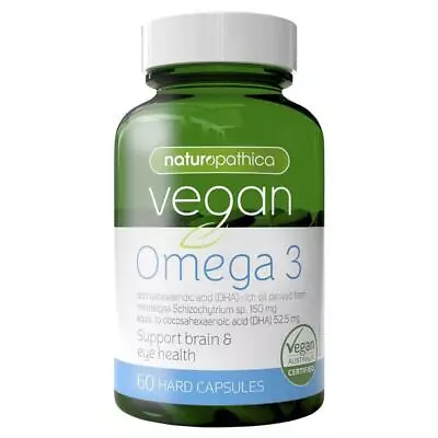 Naturopathica Vegan Omega 3 60 Capsules • $23.99