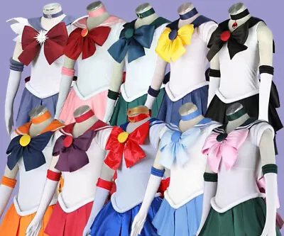 $70 • Buy Pretty Soldier Sailor Moon Tsukino Child Kid Anmie Cosplay Costume Uniform Set