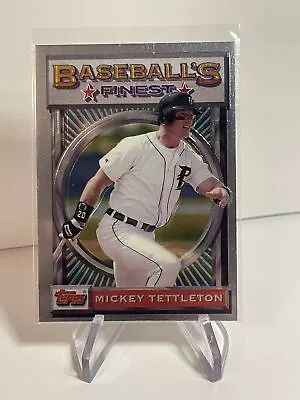 Topps 1993 Finest #80 Mickey Tettleton Detroit Tigers • $2.50