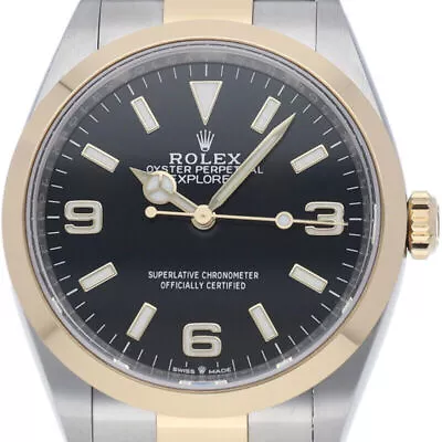 ROLEX Explorer 36 124273 (Runtime) Box Warranty K18YG/Stainless Steel MensWa... • $17613.76