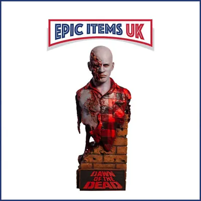 Dawn Of The Dead Airport Zombie Bust - Trick Or Treat Studios WPRL100 • £79.99