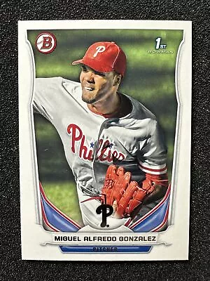 MIGUEL ALFREDO GONZALEZ #BP105 2014 Bowman Baseball Prospects Prospect QTY • $1.49