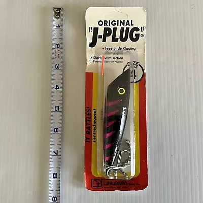 Vtg Luhr Jensen J-Plug W Special Finish Color Size 4 Factory Sealed Mint A+ • $44.99