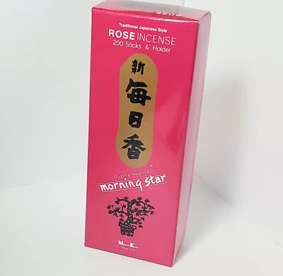 Morning Star Rose Incense 200 Stick • $14.10