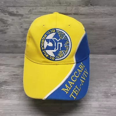 MACCABI TEL AVIV Football Team HAT 1990s ISRAEL Cap • $33.99