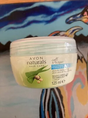 AVON Naturals Aloe & Macadamia Soft & Sleek  Hair Treatment Mask   • £5.50