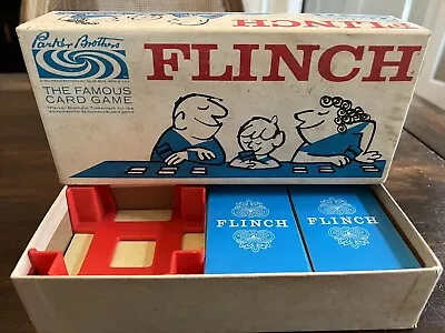 Vintage Parker Brothers Flinch Card Game - 1963 The Famous Card Game • $26