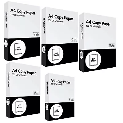 A3 A4 Printer Paper Photo Copier Laser Inkjet Multipurpose Copy Paper Reams Box • £22.95