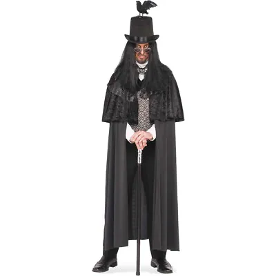 Mens Night Stalker Gothic Costume Size Standard • $17.13