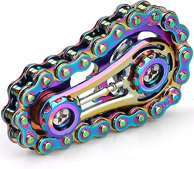 Gear Fidget Sprockets Hand Roller For Kids Adults Cool Finger Fidget Spinner Ch • $23.88