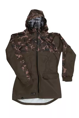£74.50 • Buy Fox Aquos Tri Layer 3/4 Jacket Waterproof Camo ALL SIZES RRP £150