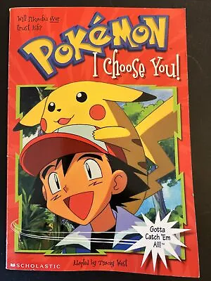 Pokemon Chapter Bks.: I Choose You! By Tracey West (1999 Digest Paperback) • $4