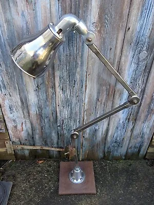 Vintage INVISAFLEX 3 Arm Lamp Machinist Table Lamp Light Anglepoise Industrial • $454.77