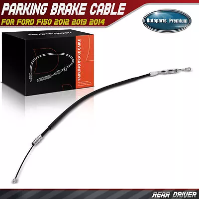 Rear Driver LH Side Parking Brake Cable For Ford F150 2012 2013 2014 W/ Bracket • $15.99