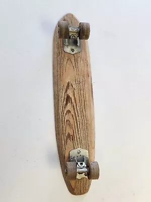 VINTAGE 1970's SKATEBOARD Early Urethane Wheels Metal Trucks • $49.99