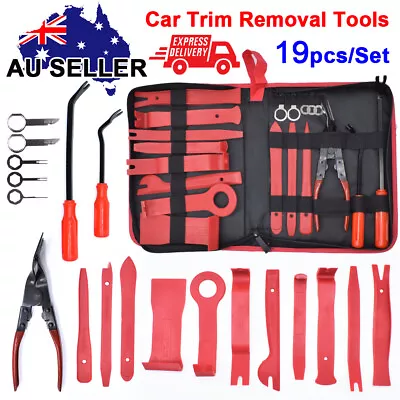 19x Car Trim Removal Tools Set Prytool Bar Panel Door Audio Dash Interior Clip • $43.99