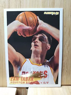 ZAN TABAK🏆Fleer 94-95 #294 NBA Card🏆FREE POST • $3.22