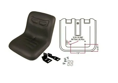 Universal Compact Tractor Seat VLD1590 For Kubota Ford Case IH Yanmar John Deere • $85