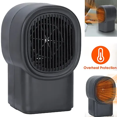 500W Personal Mini Space Heater Fan Portable Electric Home Office Heaters Indoor • $16.88