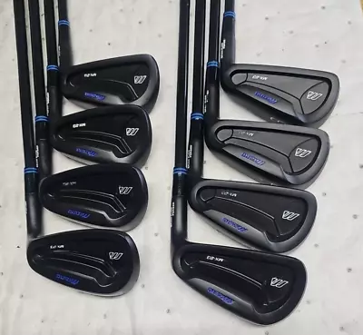 Mizuno Mx 23 3-pw Custom Black Nitride Spine Aligned Black S300 Awesome • $729.99