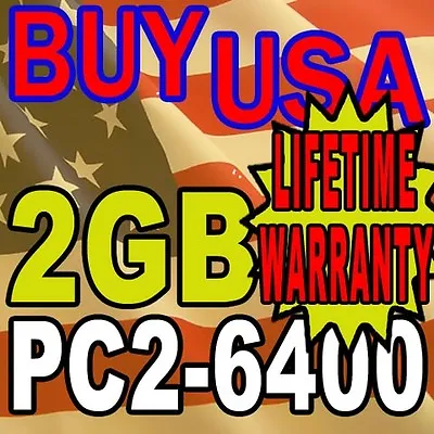 $19.99 • Buy 2GB Dell Vostro A100 A840 A860 A90 200PIN Memory RAM