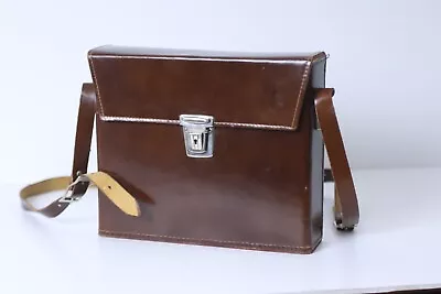 Vintage Leather Crossbody Bag • $20