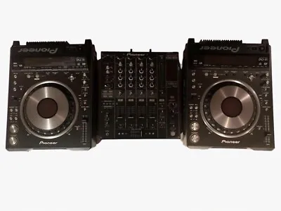 Pioneer DJ DJM-800 Pioneer DVJ-X1 ×2 Set THE PROFESSIONAL DJ MIXER • $2805