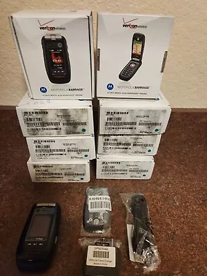 Lot Of 8 Motorola Barrage V860 - Black (Verizon) Cellular Phone • $15