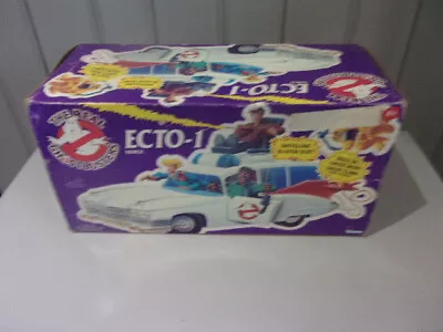 £150 • Buy Rare The Real Ghostbusters ECTO-1 Vehicle Figure   Complete & With Box 1984