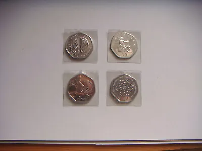 £2.20 • Buy 4 X 2019 Uncirculated 50th Anniversary Of The 50p Pence Coin.