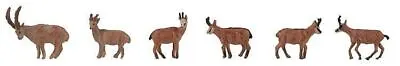 Stags/Deer (6) Figure Set Faller OO/HO Gauge 151913 • £13.50
