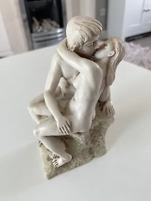 £25 • Buy Greek Statue Kissing Nude Couple