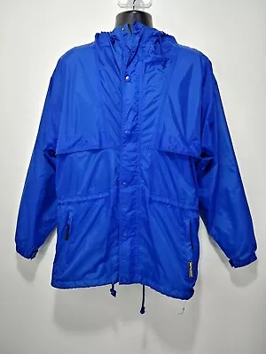 Helly Hansen Hooded Rain / Work Jacket Relaxed Fit Mens Size Small  • $24.99