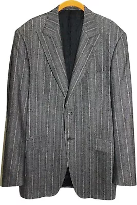 Versace Collection Cashmere Wool Men's Jacket Blazer Gray Size 52 US 42 • $199