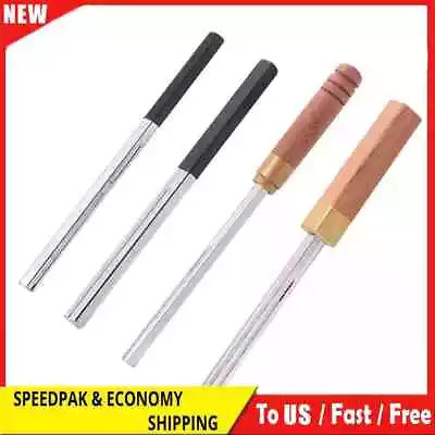 $11.31 • Buy Guitar Fret Crowning File Wooden Polished Guitar Repair Maintenance Luthier Tool