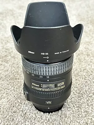 Nikon AF-S Nikkor 18-200mm F/3.5-5.6G II ED Zoom Lens • $350