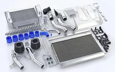 GReddy For 92-02 Mazda RX-7 FD3S Ver. 2 T-19 V-Mount Full Intercooler Kit • $3148.13