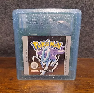 Pokemon Crystal Nintendo Game Boy Color GENUINE ORIGINAL PAL (Working Battery) • $220