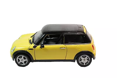 1/18 Scale - Mini Cooper W/ Sunroof (Yellow) - Maisto Special • $24.89