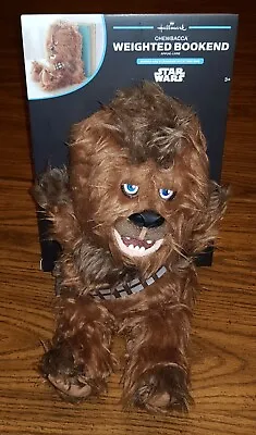 RARE Star Wars Weighted Chewbacca Wookiee Collectible Plush Bookend DISCONTINUED • $29.99