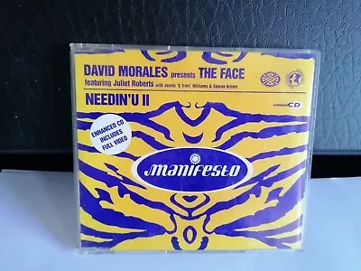 David Morales Presents The Face -  Needing ' U II - 2001 - 3 Track CD Single.  • £4.99