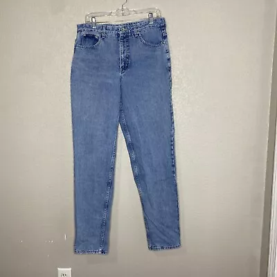 Vintage Z Cavaricci Men’s Blue Jeans Size 34X33 Light Wash Tapered Leg • $25